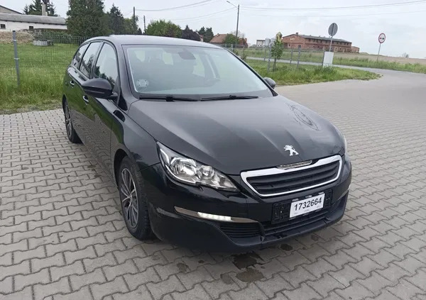 samochody osobowe Peugeot 308 cena 25500 przebieg: 212000, rok produkcji 2014 z Szamotuły